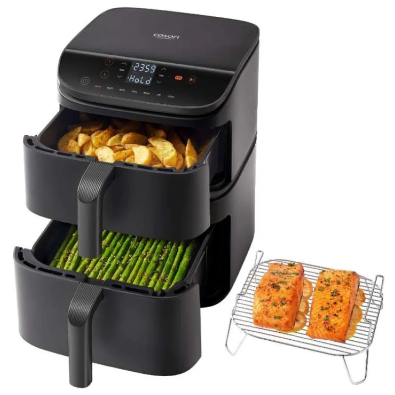 Cosori Turbo Tower horkovzdušná fritéza 10,8l černá (CAF-DC121-AEUR)