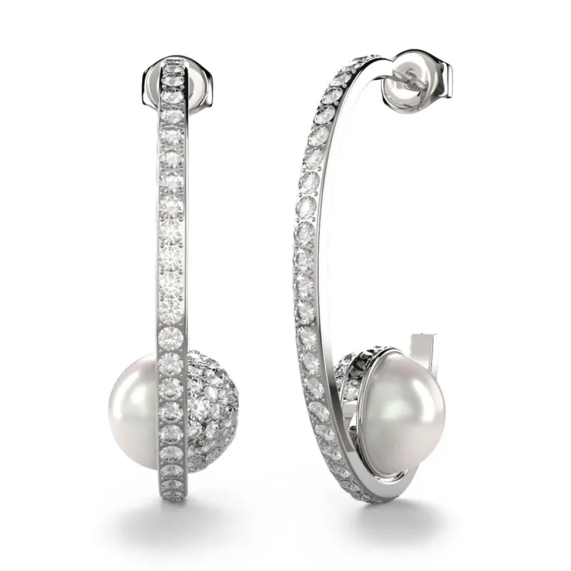 Dámske Náušnice GUESS JUBE04452JWRH (2CM )
