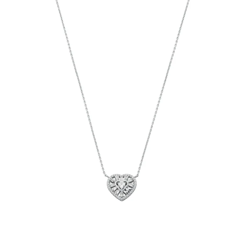 Michael Kors dámsky strieborný náhrdelník MKC1689CZ040