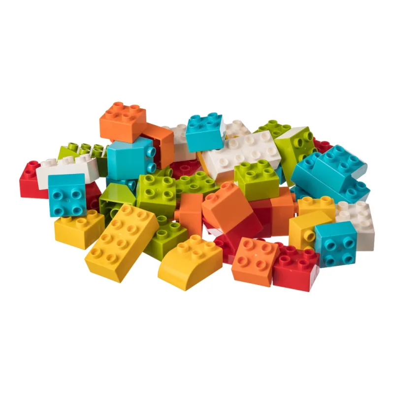 L-W Toys L-W Toys Sada kociek pre najmenších staviteľov 2. 50 ks