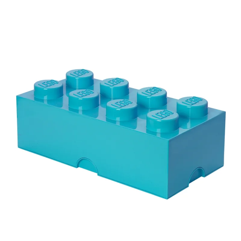 LEGO úložný box 8 - azurová