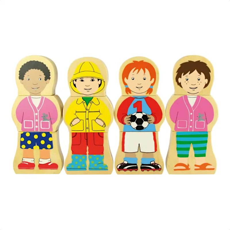 Bigjigs Toys Bigjigs Toys Dřevěné puzzle národnosti