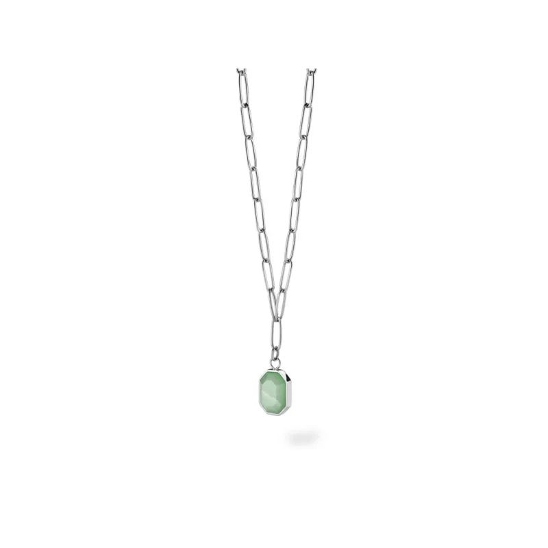 Náhrdelník Rosefield v striebre Geometric Gemstone JNGGS-J665