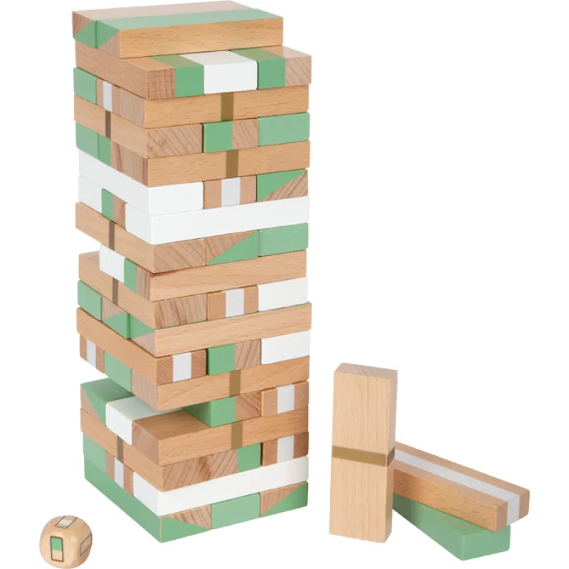 Small Foot Jenga veža Gold Edition