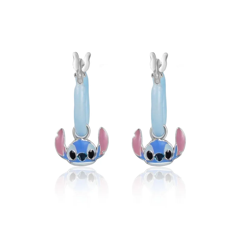 Disney detské náušnice MINI Stitch strieborné ES00100SL.CS