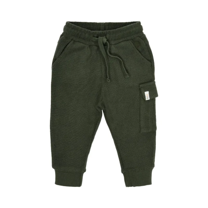 Little Dutch Tepláky Deep Olive veľ. 80