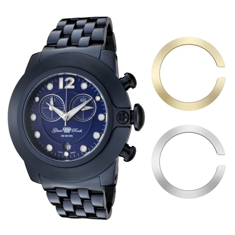 Dámske Hodinky GLAM ROCK GR32161 (44MM)