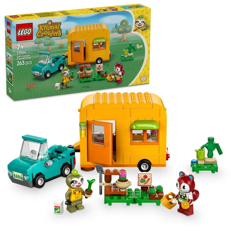 Lego Leif, karavan a záhradkársky obchod