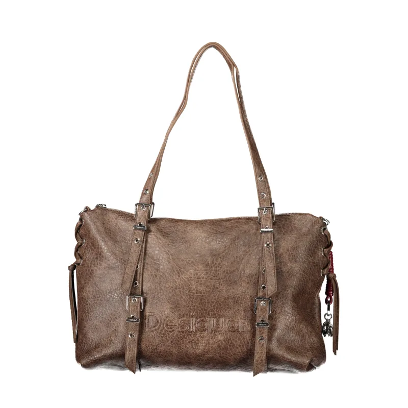 Dámska Kabelka DESIGUAL - Hnedá
 40.0X34.0X12.0cm Farba: hnedá, Veľkosť: 40.0X34.0X12.0