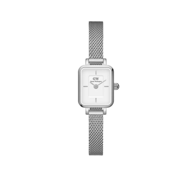 Daniel Wellington dámske hodinky Quadro Mini Sterling DW00100726