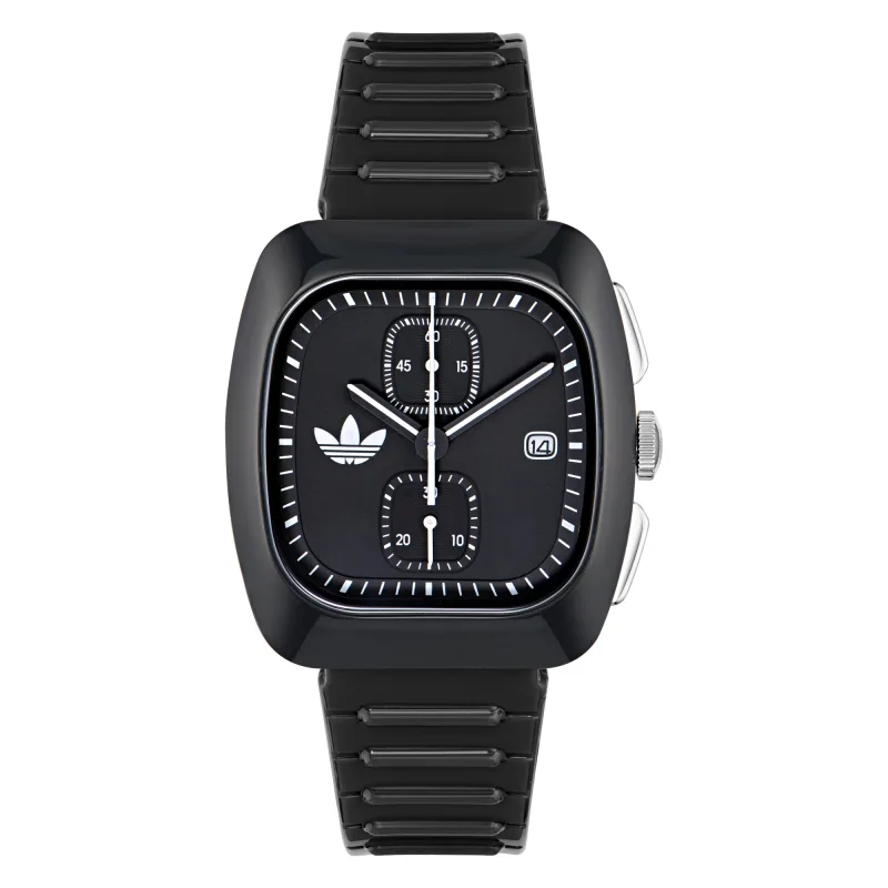 Adidas unisex Retro Wave Two Chrono hodinky štvorcové analógové AOSY24533