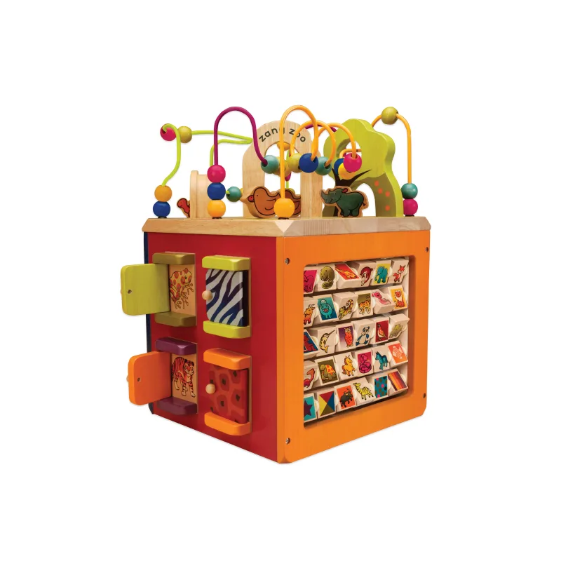 B-Toys Interaktívna kocka Zany Zoo