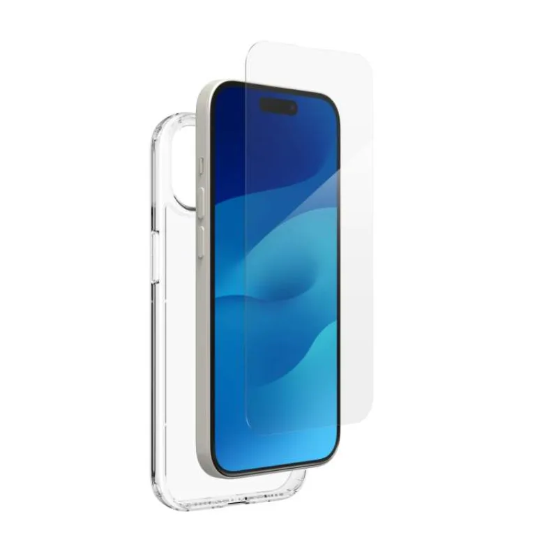ZAGG Invisible Shield Ochranné sklo Elite 360 Bundle iPhone 15 - priehľadný (200511804)