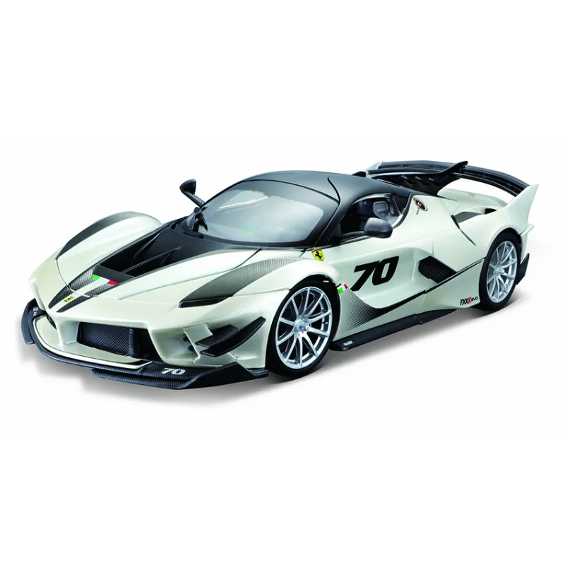 Bburago Bburago 1:18 Ferrari TOP FXX-K EVO No.70 (white/black)