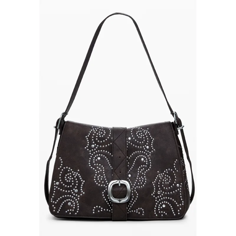 Dámska Kabelka DESIGUAL - Hnedá
 29.0X20.0X10.0cm Farba: hnedá, Veľkosť: 29.0X20.0X10.0