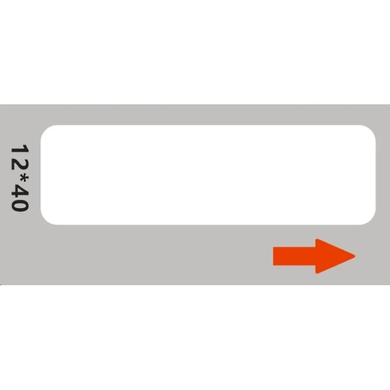 Niimbot štítky RP 12x40mm 155ks White pro D11 a D110 A2A68601601