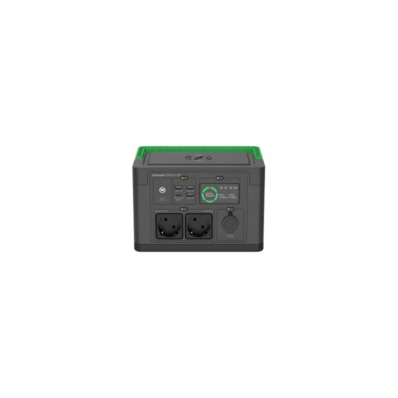 Schneider OffGrid Portable Power Station 330, 332Wh Lithium-ion, 2 Schuko, Sinewave (PPS330-GR)