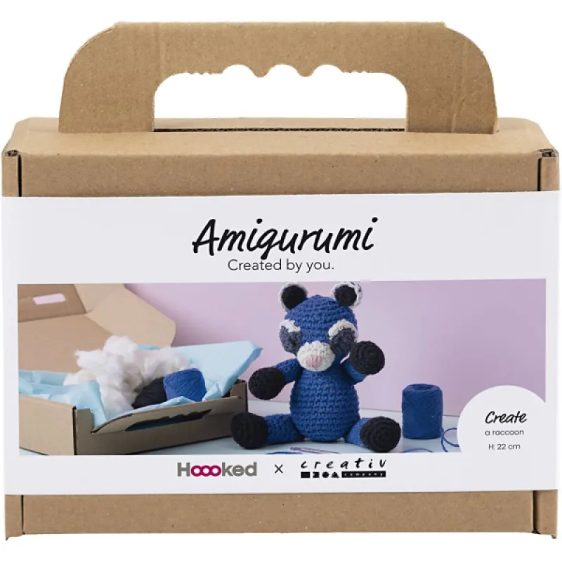 Creativ Company Sada na háčkovanie Amigurumi medvedík čistotný