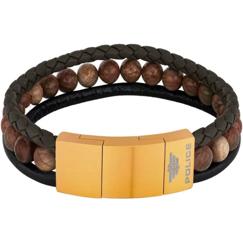 Pánsky Náramok POLICE PJ26552BLK.06 ( )