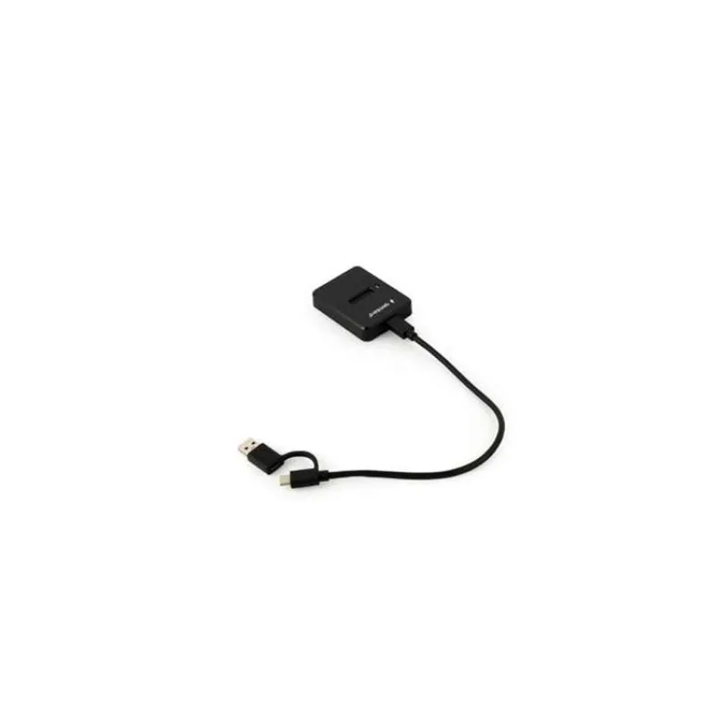 GEMBIRD dokovací stanice pro stolní počítače DD-U3M2, USB-C, M.2 SATA, NVMe SSD, černá (DD-U3M2)