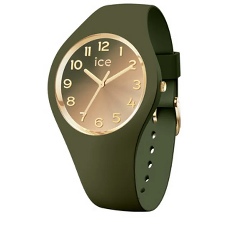 Dámske hodinky Ice-Watch ICE sunset - olivovo zelené - S37 - 3H
