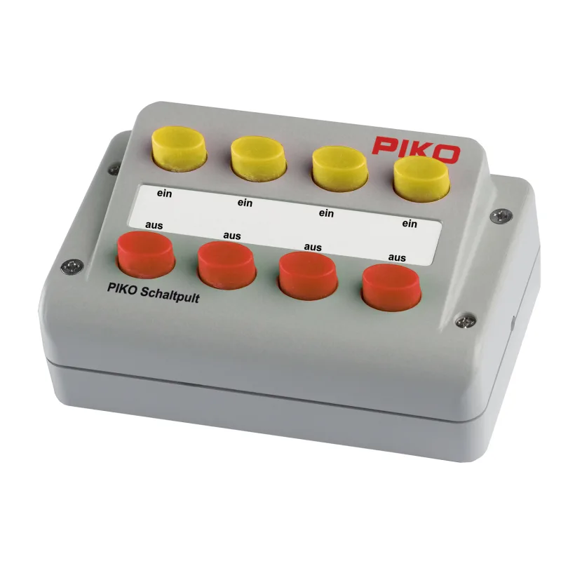 Piko Piko Analógový ovládací panel (4 spínače, červeno-žlté) - 55261