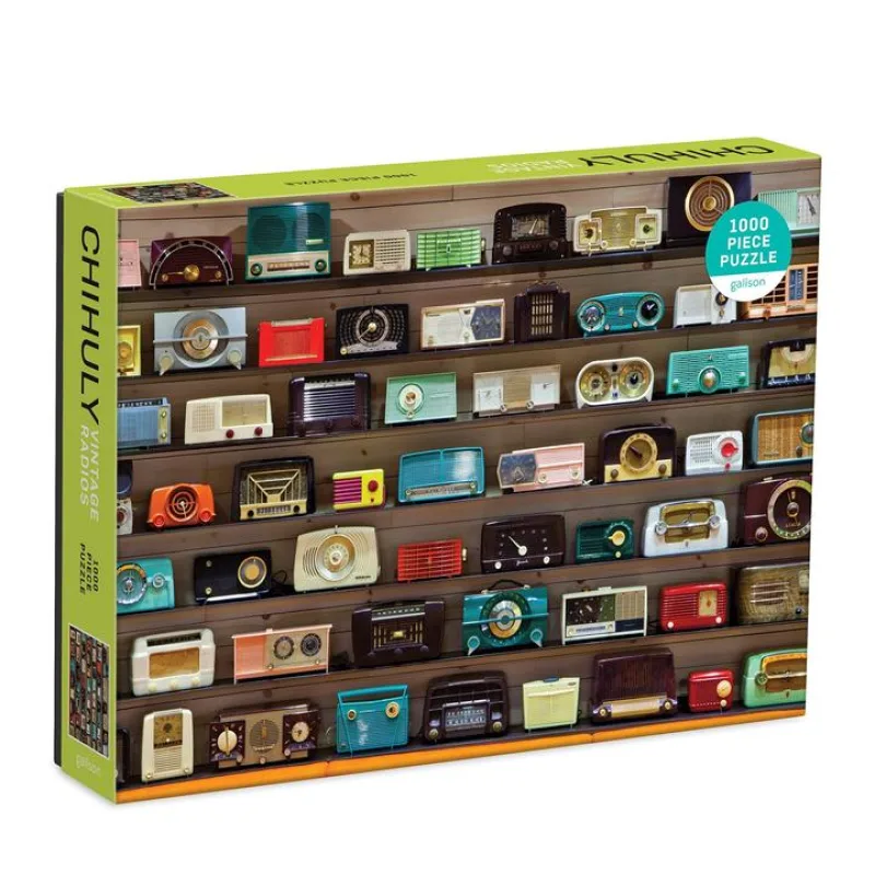 Galison Galison Puzzle Rádia vintage 1000 dielikov