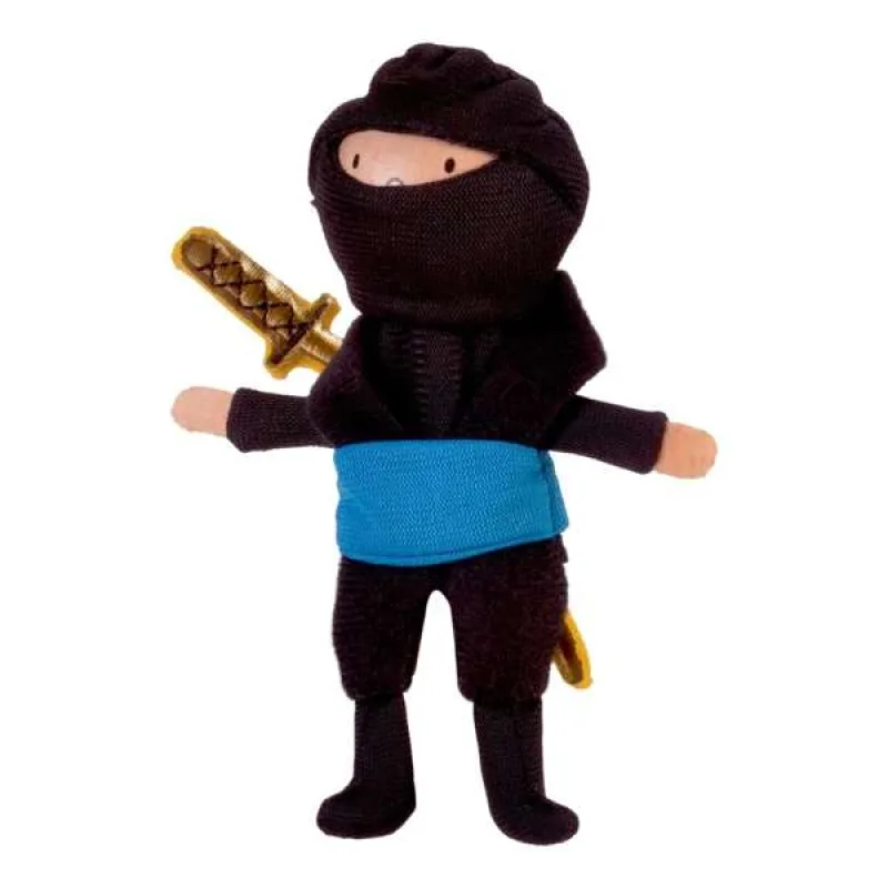Fiesta Crafts Prstový maňuška Modrý Ninja