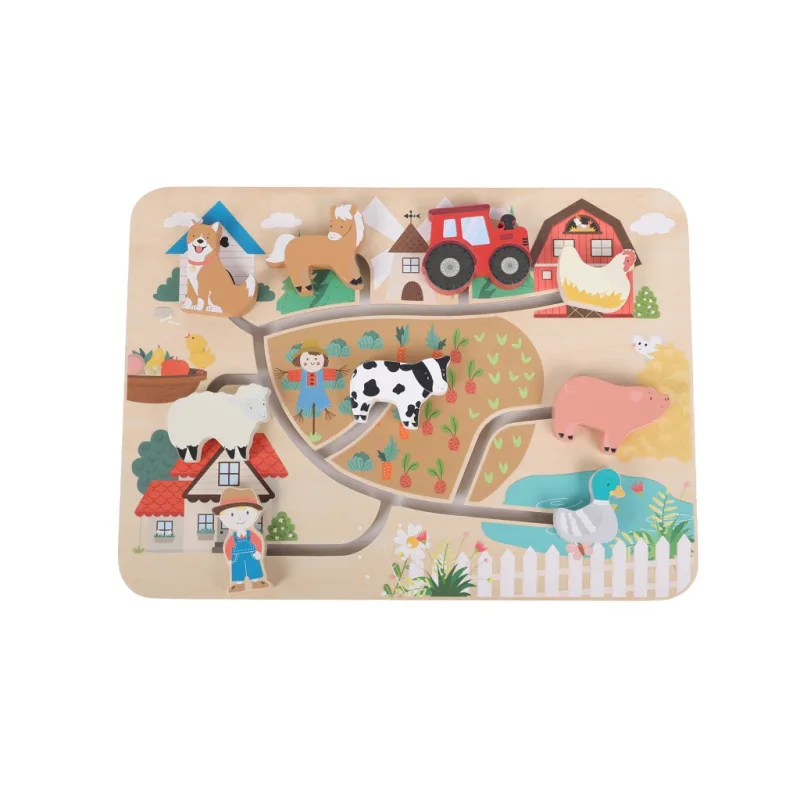2Kids Toys 2Kids Toys Motorická deska Farma
