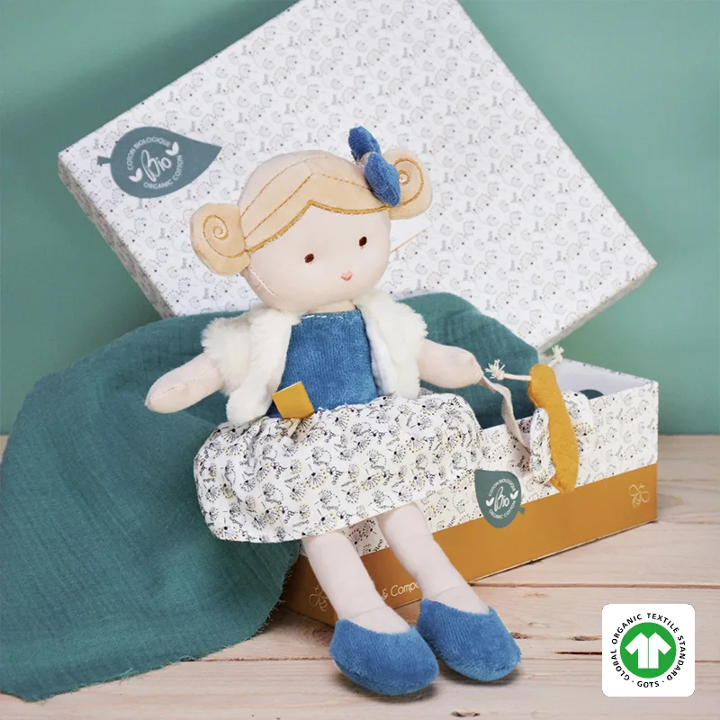 Doudou et Compagnie Paris Doudou Jolijou Bábika Pollen a včielka 25 cm