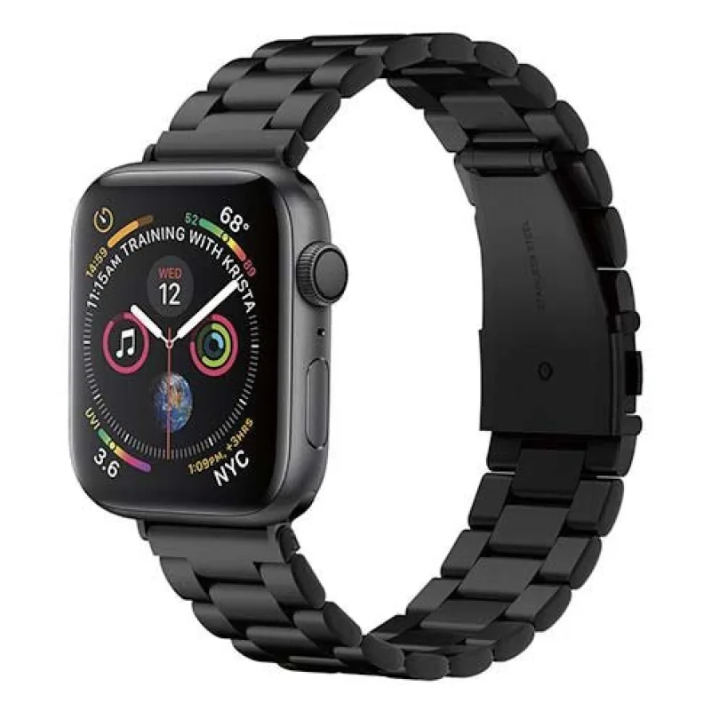 Spigen remienok Modern Fit pre Apple Watch 44/45/46mm - Black 062MP25403