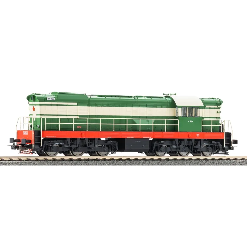 Piko Piko Dieselová lokomotíva T 669.0 ČSD IV vrátane zvukového dekodéra, digitálna - 59796