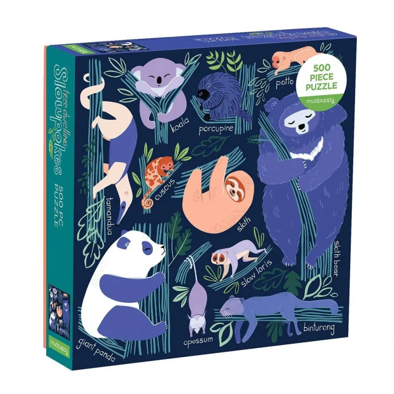 Mudpuppy Mudpuppy Puzzle Zdriemnutie na stromoch 500 dielikov