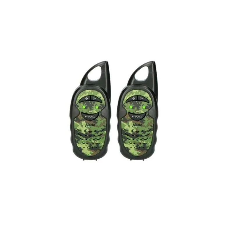 Nedis Alecto FR05CAMO - Sada dvou obousměrných vysílaček pro děti - dosah 3 km (FR05CAMO)