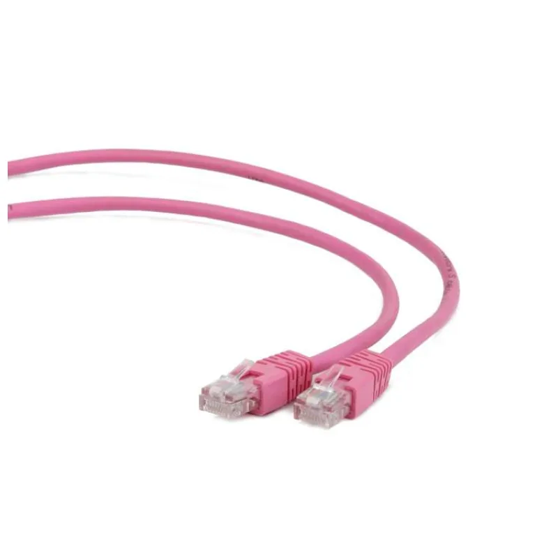 Gembird patch kábel CAT5e, UTP, 3 m, rúžový (PP12-3M/RO)