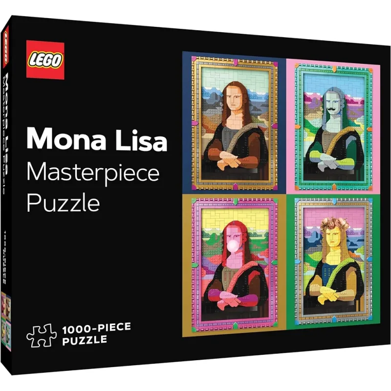 Chronicle Books Chronicle Books Puzzle LEGO® Mona Lisa 1000 dielikov