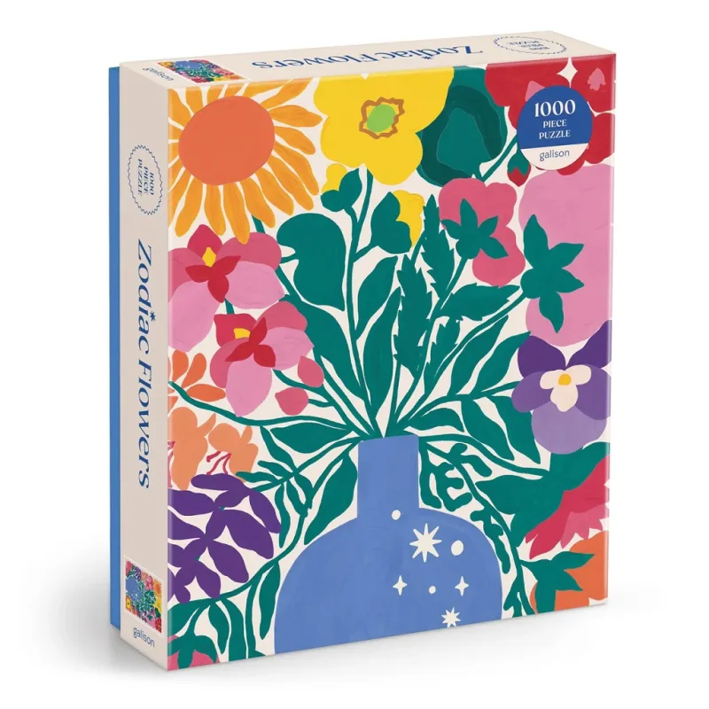 Galison Galison Puzzle Kvety zverokruhu 1000 dielikov