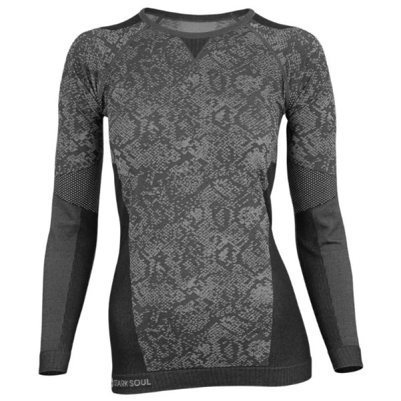 Stark Soul® Dámske Lyžiarske Termoprádlo vrchný diel šedá Farba: šedá, Veľkosť: L-XL