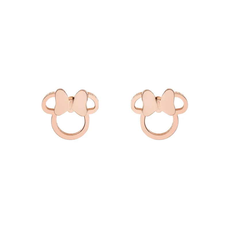 Disney detské náušnice Minnie Mouse pozlátená oceľ E600181PL-B.SK