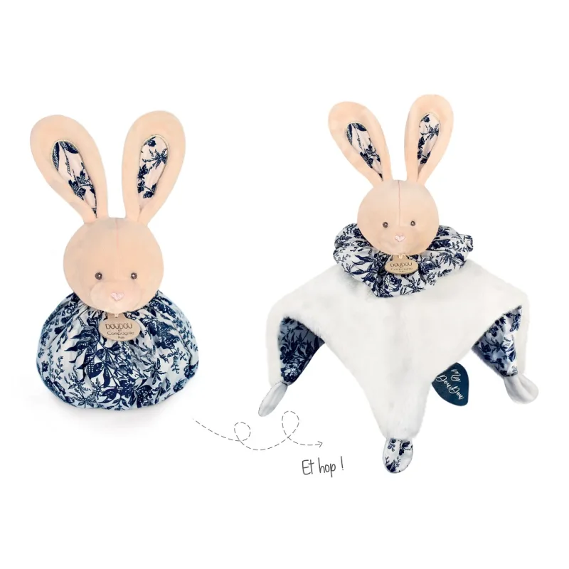 Doudou et Compagnie Paris Doudou Muchláčik béžový králiček 3v1