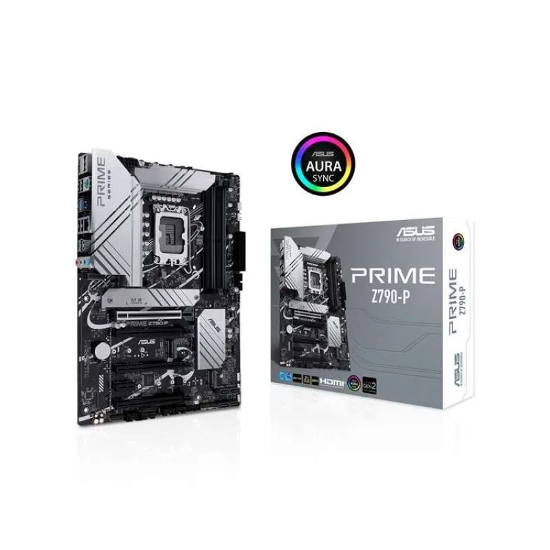 ASUS PRIME Z790-P / Intel Z790 / LGA1700 / 4x DDR5 / 3x M.2 / HDMI / DP / USB-C /ATX (90MB1CK0-M0EAY0)