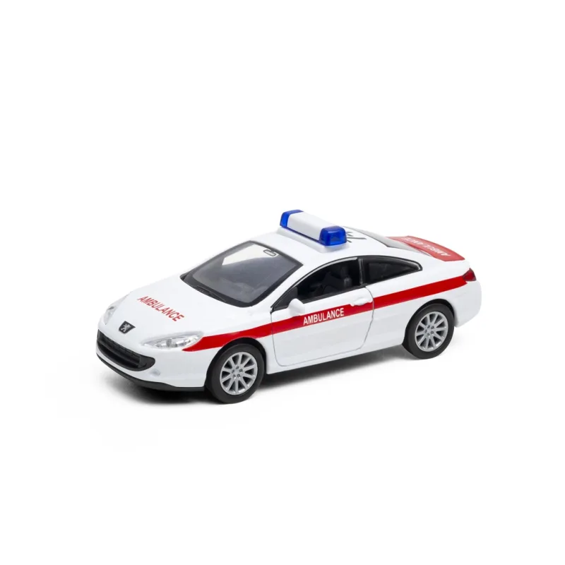 Welly Welly Peugeot Coupe 407 AMBULANCE 1:34