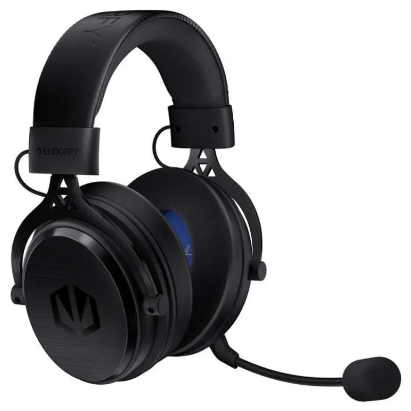 Endorfy headset VIRO Wireless bezdrátový / dlouhá výdrž / 2,4GHz / BT / zvuk 7.1 / černý (EY1A009)