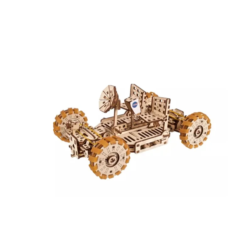 Ugears Ugears 3D drevené mechanické puzzle NASA, Lunárne vozítko