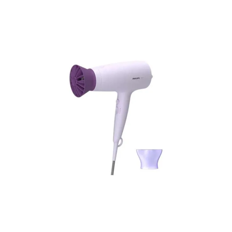 Philips Series 3000 BHD341/10 fén na vlasy bílý, 2100 W, ThermoProtect, 6 nastavení, studený vzduch (BHD341/10)