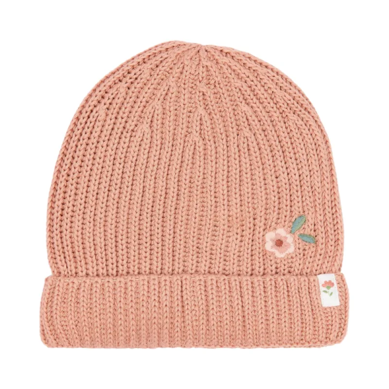 Little Dutch Čiapočka pletená Deep Pink veľ. 74-86