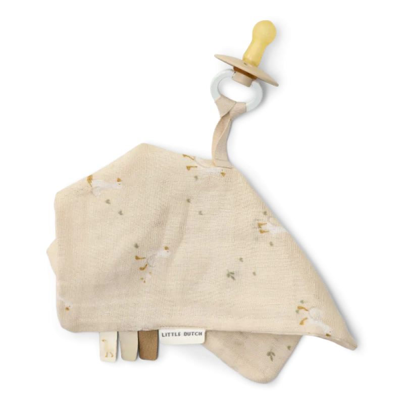 Little Dutch Maznáčik s pútkom na cumlík Husa Newborn Naturals