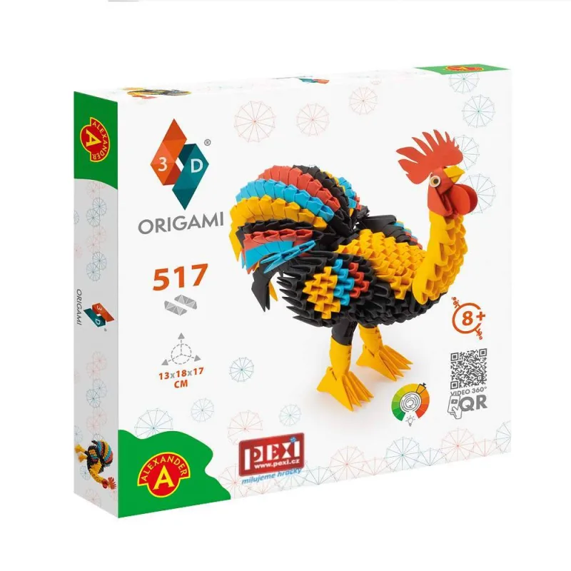 Pexi Pexi Origami 3D - Kohút