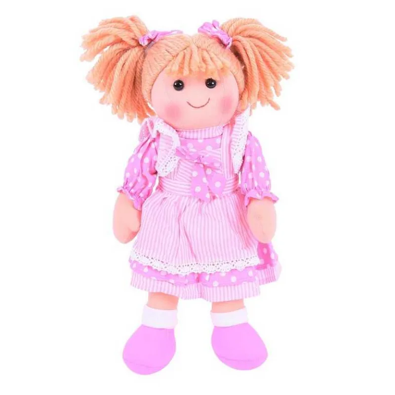 Bigjigs Toys Bigjigs Toys Látková panenka Anna 34 cm
