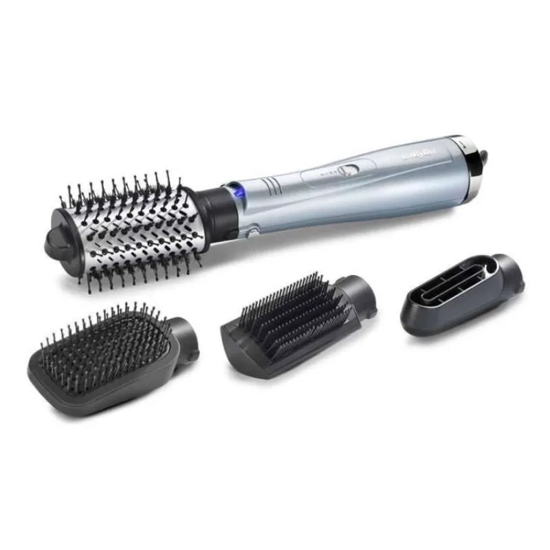 BaByliss AS774E kulmofén, 1000 W, 2 teploty, ionizace, 4 nástavce, modrá (AS774E)